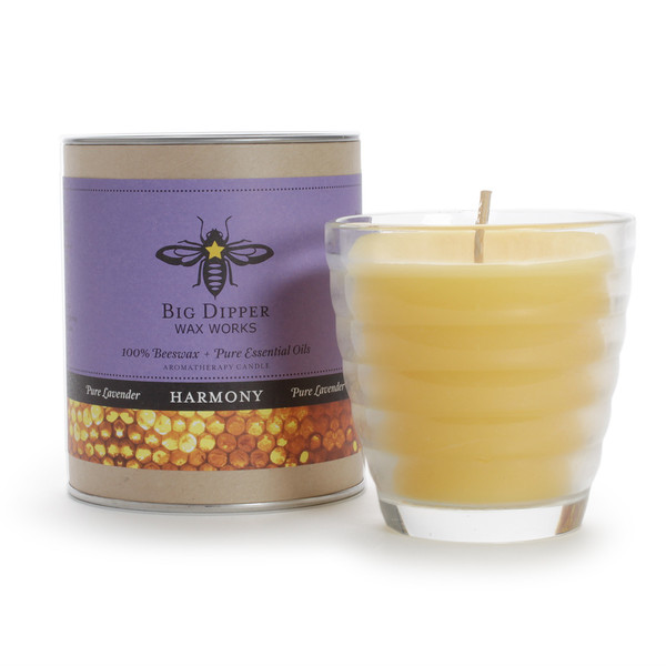 Beehive Glass Aromatherapy Beeswax Candle