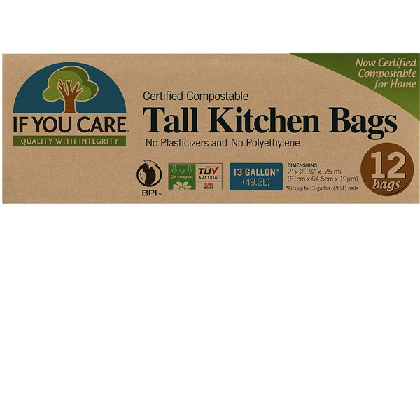 Compostable Tall Kitchen Trash Bags
